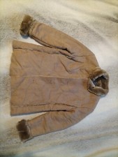 New Look Sheepskin Coat Size