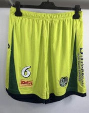 SUPREME - LOGO PRINT FOOTBALL SHORTS SIZE: S