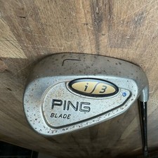 PING i3 Blade Blue Dot Lob Wedge RH Ping 350 Series Stiff Graphite