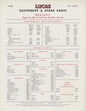 Reliant Regal Mk III & Van Mk