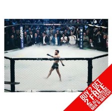 CONOR MCGREGOR BB1 OCTAGON UFC POSTER ART PRINT A4 A3 SIZE -BUY 2 GET ANY 2 FREE