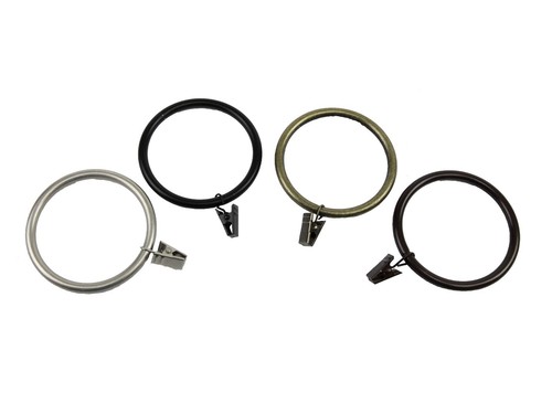 New curtain rings - 10, w/