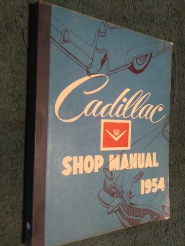 1954 cadillac shop manual - 1954, /
