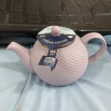 London Pottery Globe Dusty Lilac 4 Cup Textured Teapot 900ml 