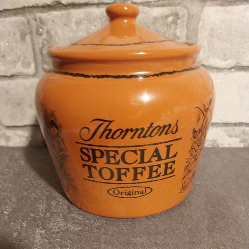 Thorntons special toffee jar - jar, &