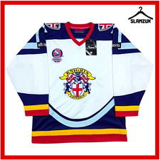 London Knights Ice Hockey Jersey Medium Away Kit Shirt Superleague 1999 2000 GT6
