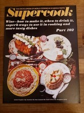 MAGAZINE - Supercook 1970s Marshall Cavendish Cooking Magazine Part 102