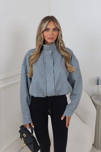 Women gingham bomber - women’s,