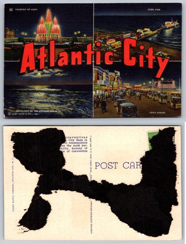 Atlantic city night views - nj,