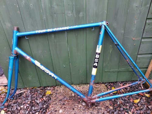 Bsa tour france bike frame - bike,