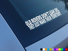OLD ROVERS DONT LEAK OIL FUNNY