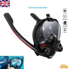 Full Face Snorkel Mask Set Scuba Diving Swimming Underwater Anti Fog for Kids