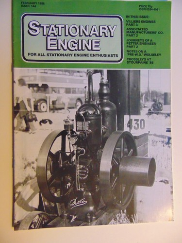 Stationary engine magazine - engine,