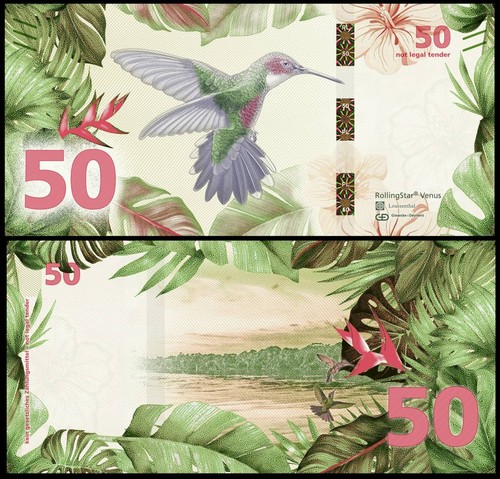Test note bird - test, 50"