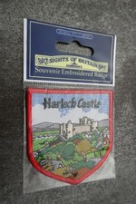 Harlech castle woven cloth - harlech,