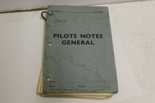 Pilot's Notes General 4th ed 1950's 7.5x5x1"