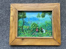 Rare Vintage Haitian Art 8x11