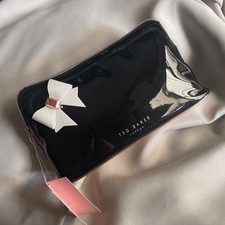 New Ted Baker Black White Bow