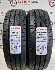 2 X 225/75 16 MAXXIS CAMPER
