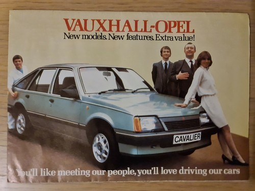 Vauxhall opel foldout - ,