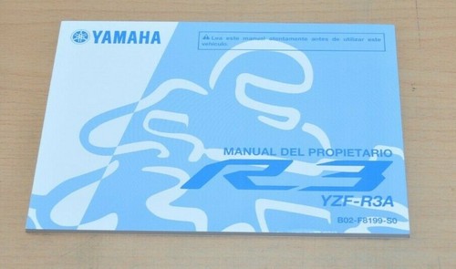 Yamaha yzf r3a manual - yamaha, del