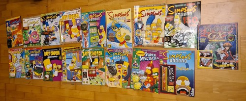 Lot simpsons comics uk - lot,