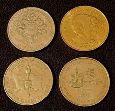 3 X Jersey two Pound Coins 1 X Jersey Five Pound Coin
