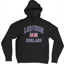 I Love London England Hoodie