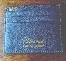 Ashwood Genuine Leather Credit Card Holder - RFID Protected. Brand New