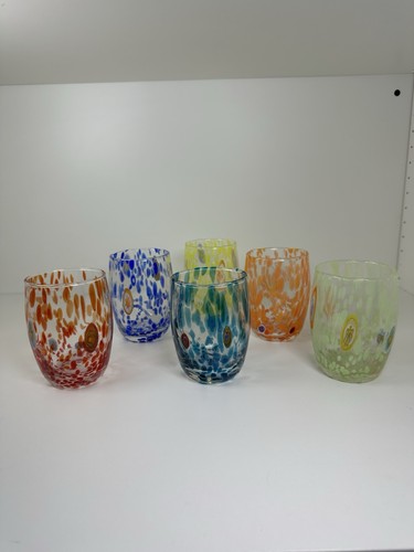 Italian murano glasses - set, of