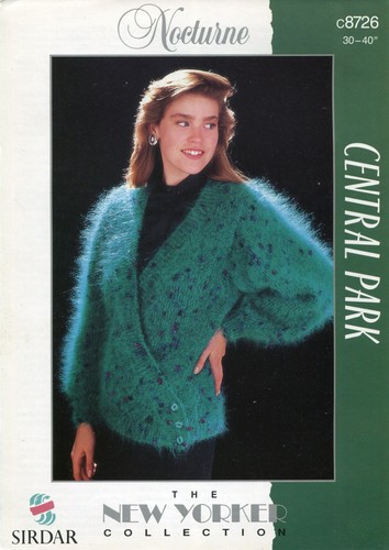 Sirdar 8726 lady jacket - 8726, mohair
