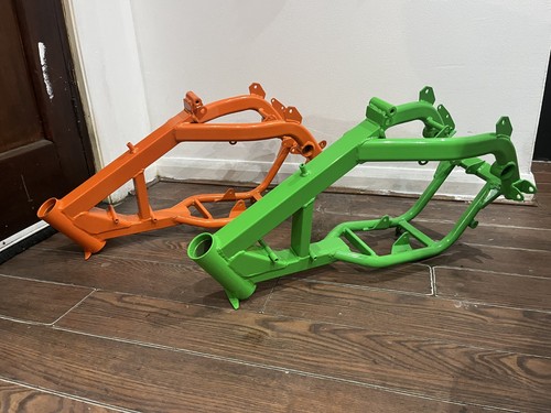65cc dirt bike - dirt, orange