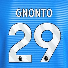 2025 2026 OFFICIAL LEEDS UNITED GNONTO 29 WHITE AWAY PLAYER SIZE NAMESET