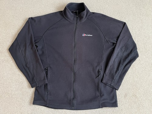 Berghaus black zip fleece - zip, up