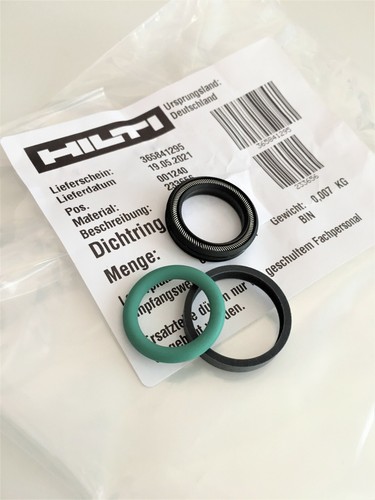 Oil sealing rings ram - rings, hilti