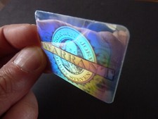 Brockum Rockcards Rare Hologram Card - Warrant - 1991 - Limited Edition