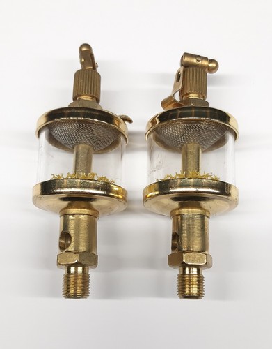 Brass plated drip feed oil - brass,
