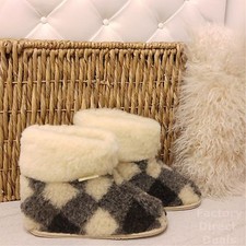 100% Sheep Wool Boots Cozy