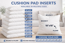 Pack of 2 Cushions Filled Pads