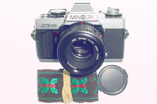 Minolta 35mm slr film - xg-m,