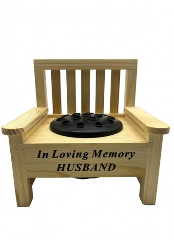 Husband wooden memorial - wooden,