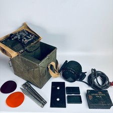 WW2 ARMY LAMPS SIGNALLING DAYLIGHT PORTABLE LANTERN SHORT RANGE MORSE SPARE BULB