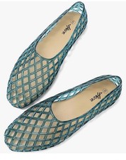 HEVA Women's Jelly Mesh Flats