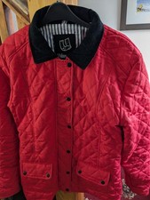 Quilted Jacket    By Urban Diva. Red.  Size XL