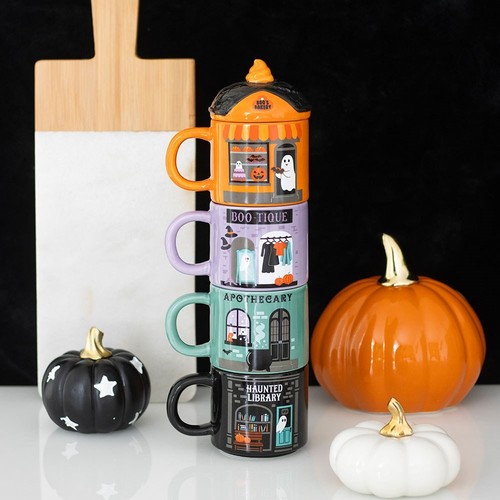 Set boxed stacking mugs - 4,