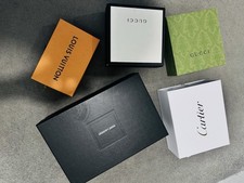 Genuine designer boxes (empty)