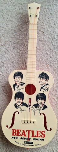 Beatles toy guitar - guitar, original