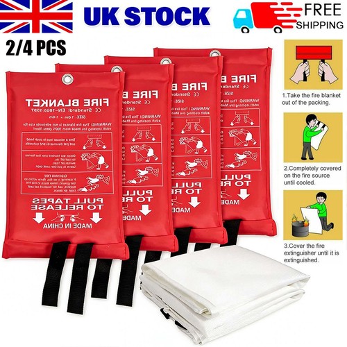 Emergency fire blanket - 2-4x,