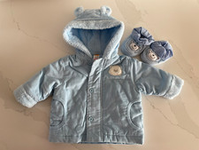 Baby Coat & Bootees / Pram