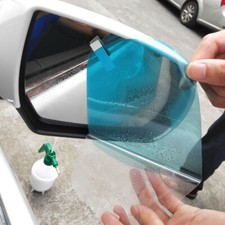 2× Car Anti Fog Rainproof Anti-glare Rearview Mirror Film Cover Car Accessories